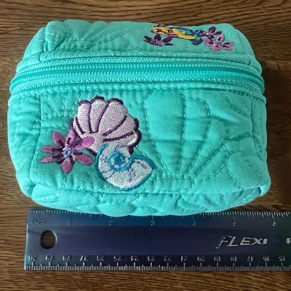 Vera Bradley Disney Little Mermaid Ariel Mini Travel Accessory Chest
